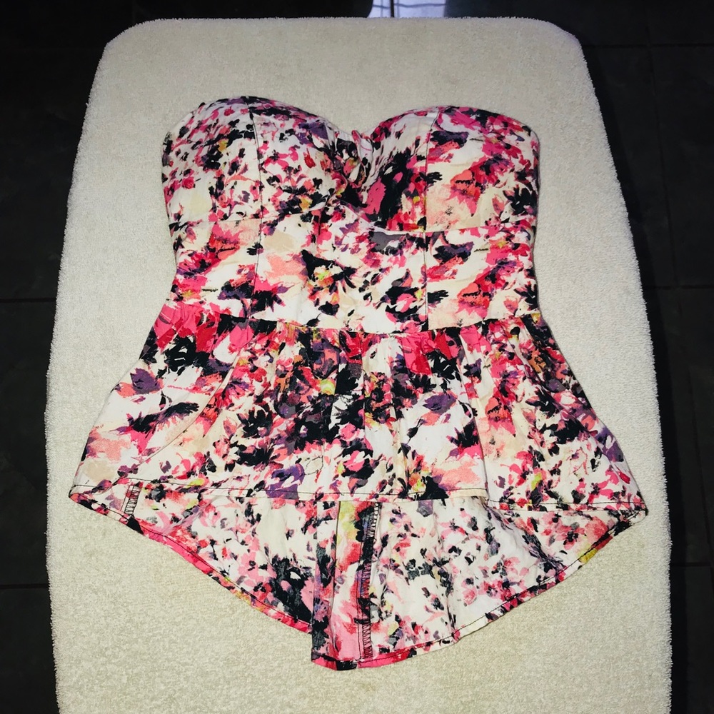 Floral Tube Top